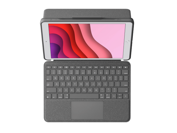 Logitech Combo Touch for iPad (7th, 8th and 9th gen) - 10.2
