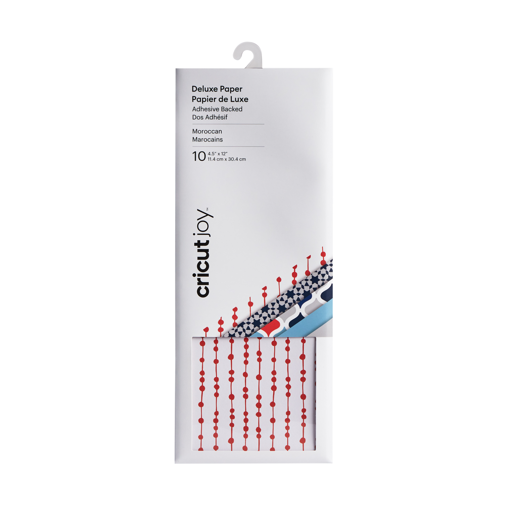 Cricut Joy Adhesive-Backed Deluxe Paper, Moroccan