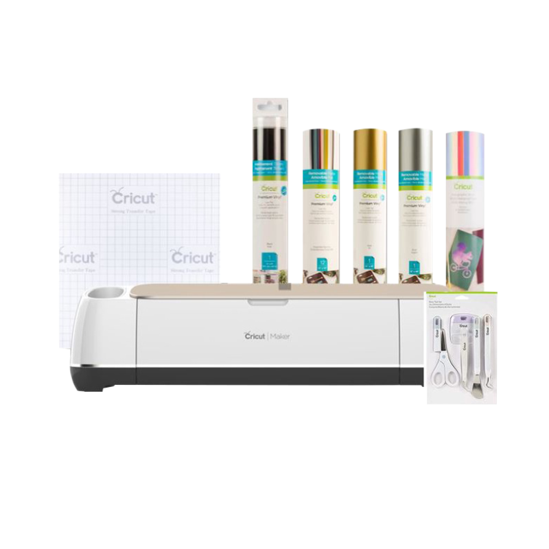 Cricut Maker Champagne + Bundle