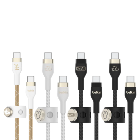 Belkin BoostCharge Pro Flex Silicone USB-C to USB-C Cable (Disney Collection / Marvel Collection)