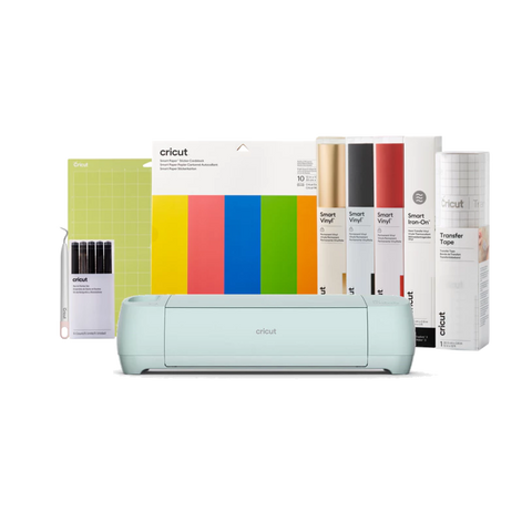 Cricut Explore 3 Smart Essential Bundle - Includes 9 Accessories