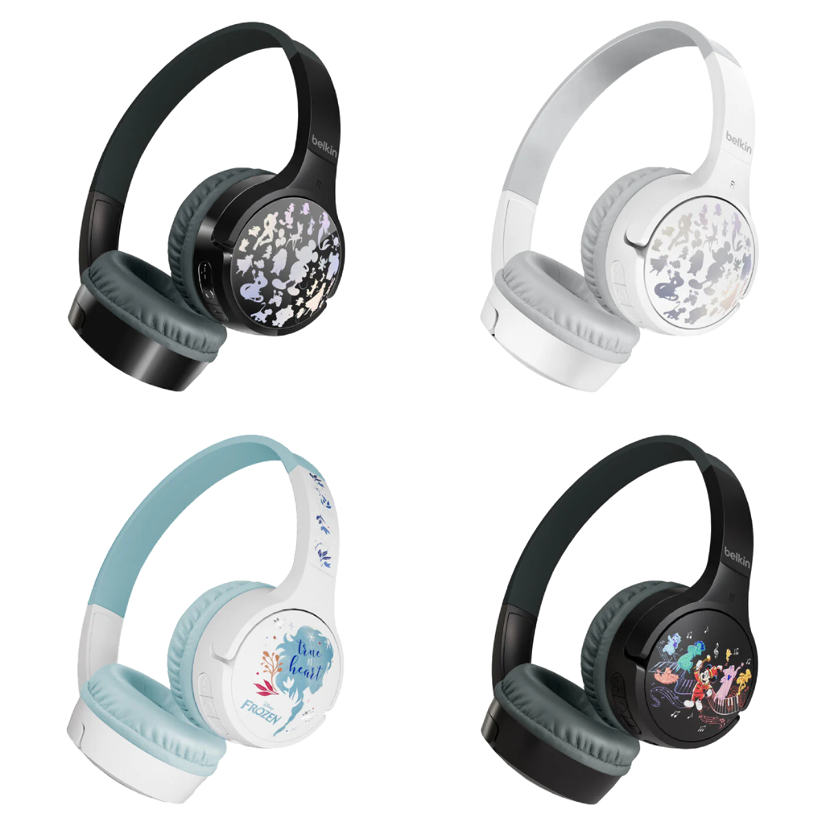Belkin SoundForm Mini Wireless On-Ear Headphones for Kids (Disney Collection)