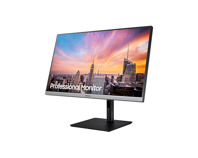 Samsung 24" Professional Monitor with IPS panel and borderless design