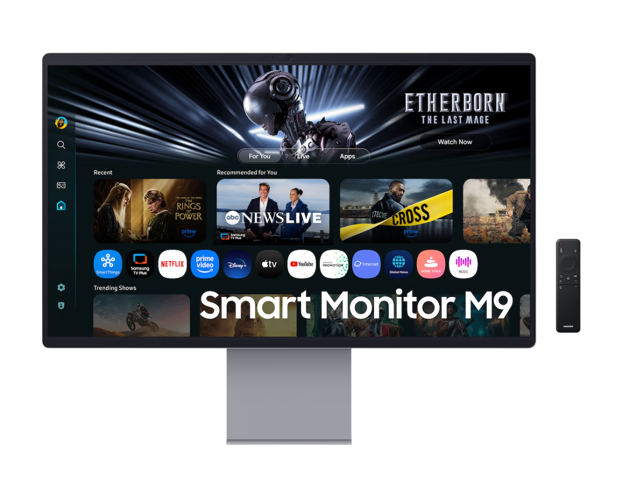 Samsung 32" Smart Monitor M9 M90SF 4K OLED Samsung Vision AI
