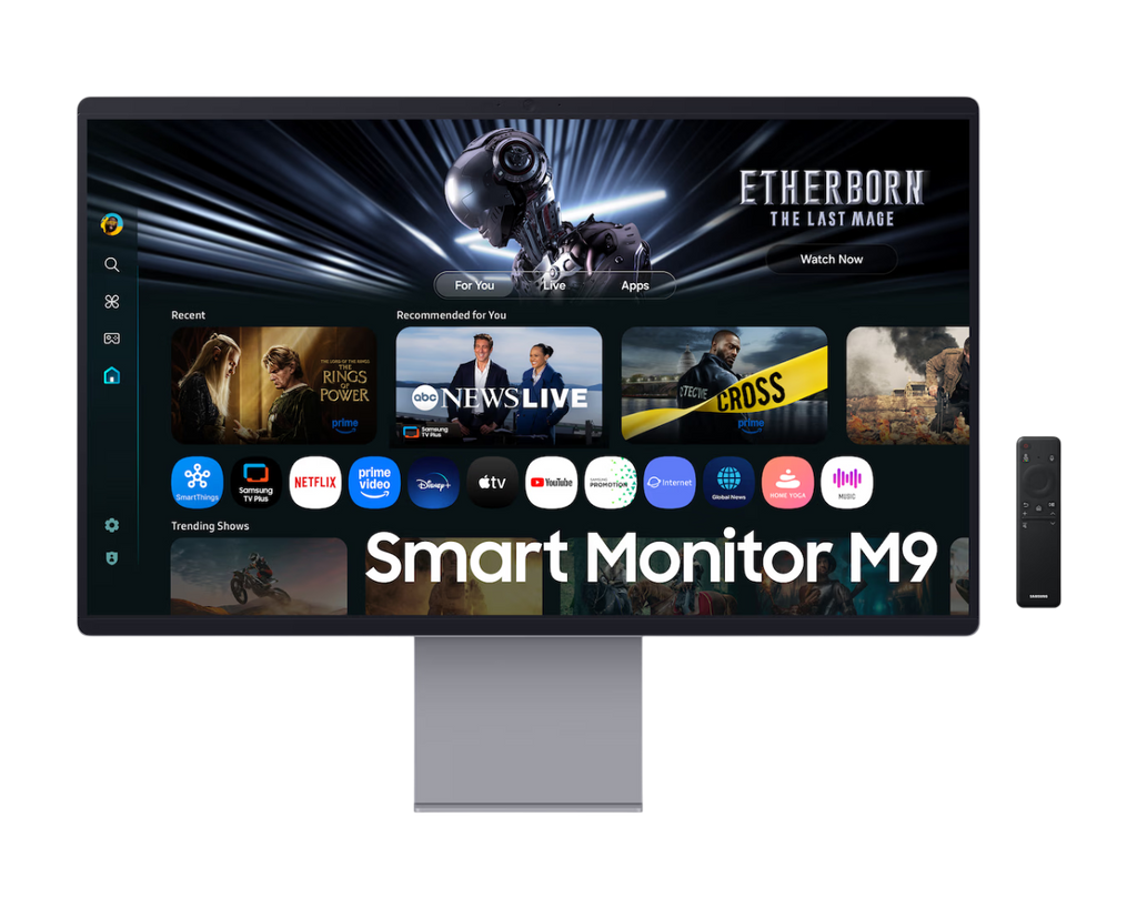 Samsung 32" Smart Monitor M9 M90SF 4K OLED Samsung Vision AI