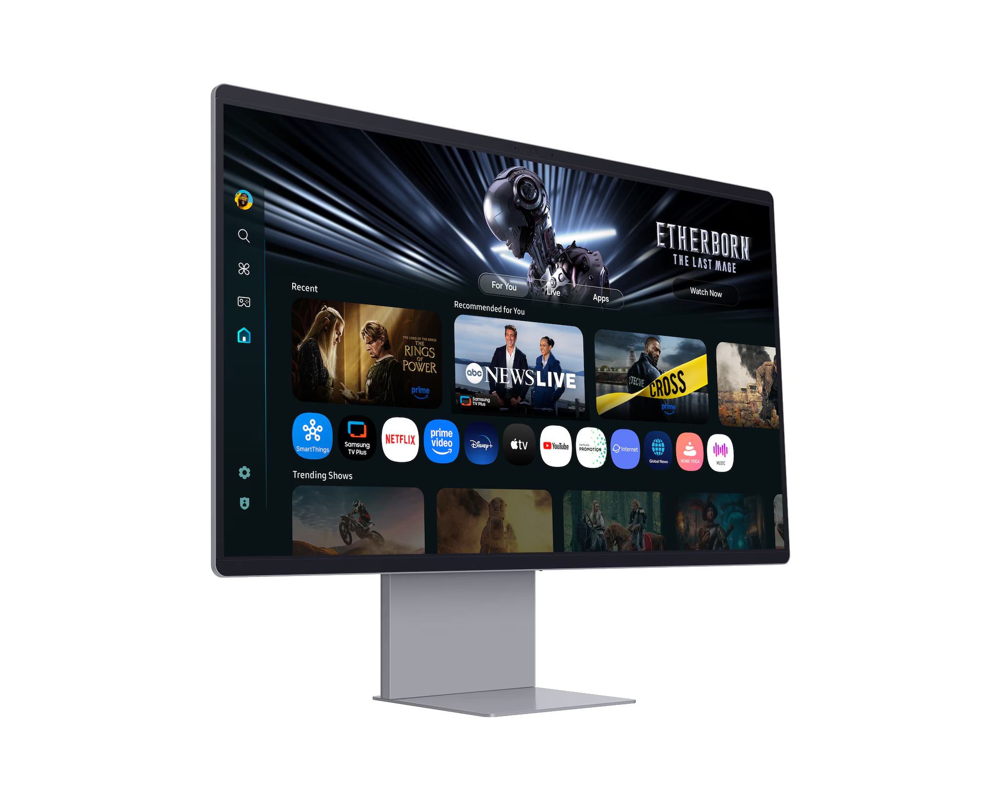 Samsung 32" Smart Monitor M9 M90SF 4K OLED Samsung Vision AI