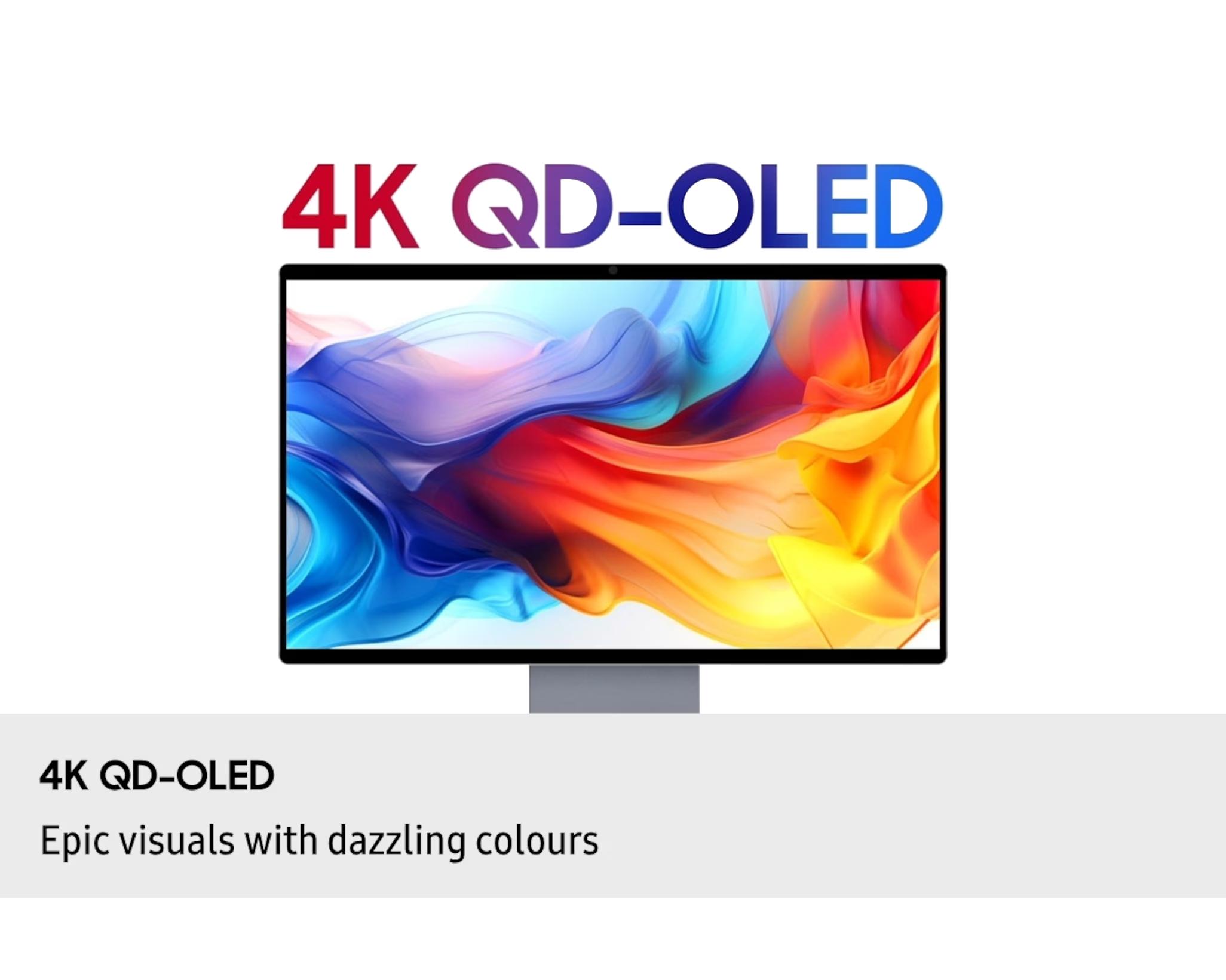 Samsung 32" Smart Monitor M9 M90SF 4K OLED Samsung Vision AI