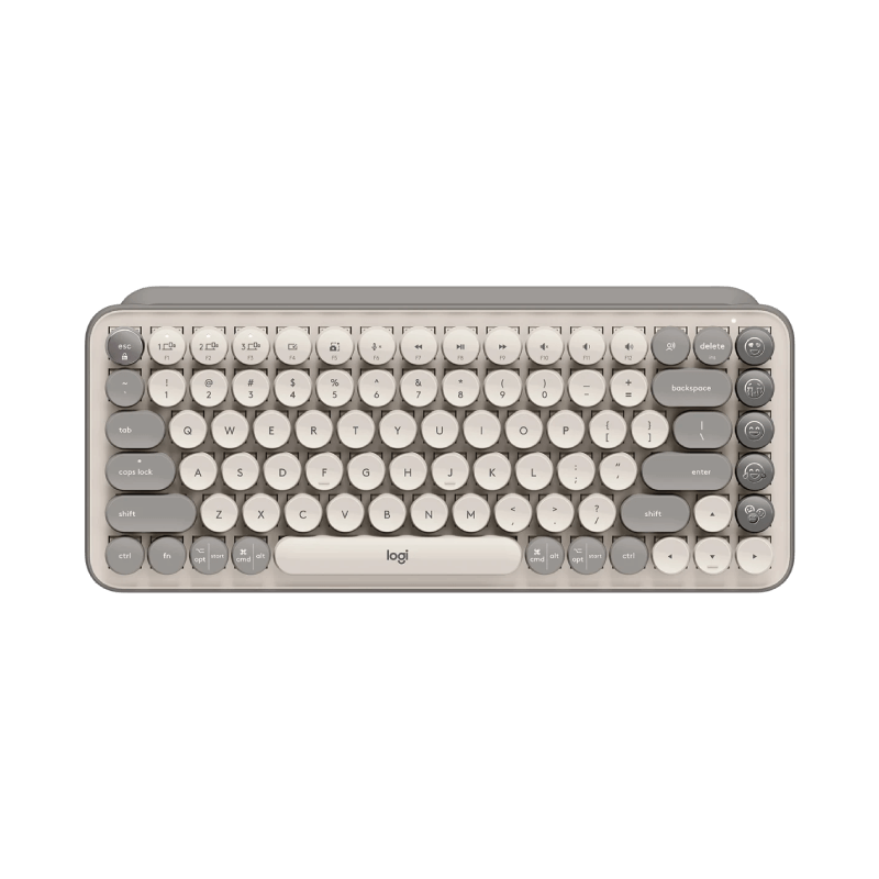 Logitech POP KEYS – Wireless Mechanical Keyboard With Customizable Emoji Keys