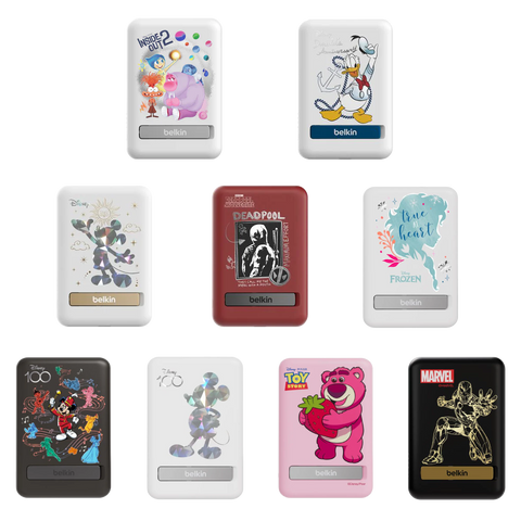 Belkin BoostCharge Magnetic Wireless Power Bank 5K + Stand (Disney Collection / Marvel Collection)