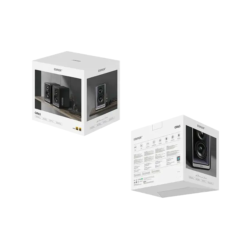 Edifier QR65 Desktop Active Monitor with GaN Charger