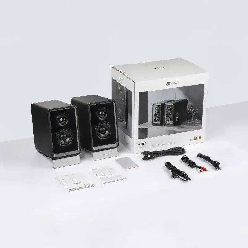 Edifier QR65 Desktop Active Monitor with GaN Charger
