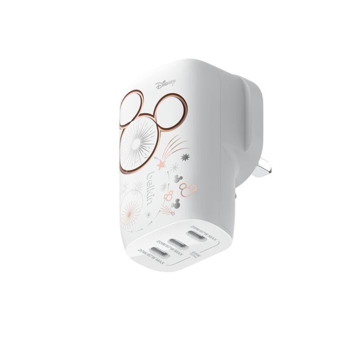 Belkin BoostCharge 3 Port USB-C Charger with PPS 67W - Disney