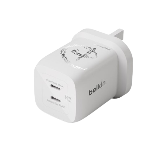 Belkin BoostCharge Pro Dual USB-C GaN Wall Charger with PPS 65W (Disney Collection / Marvel Collection)
