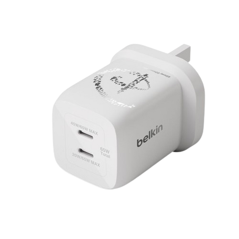 Belkin BoostCharge Pro Dual USB-C GaN Wall Charger with PPS 65W (Disney Collection / Marvel Collection)