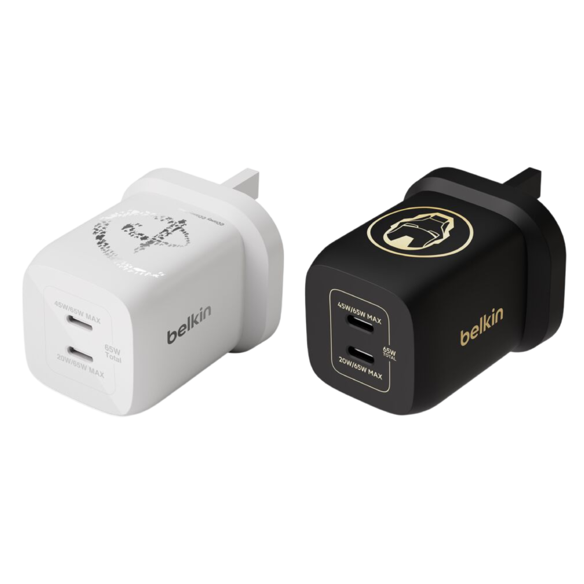 Belkin BoostCharge Pro Dual USB-C GaN Wall Charger with PPS 65W (Disney Collection / Marvel Collection)