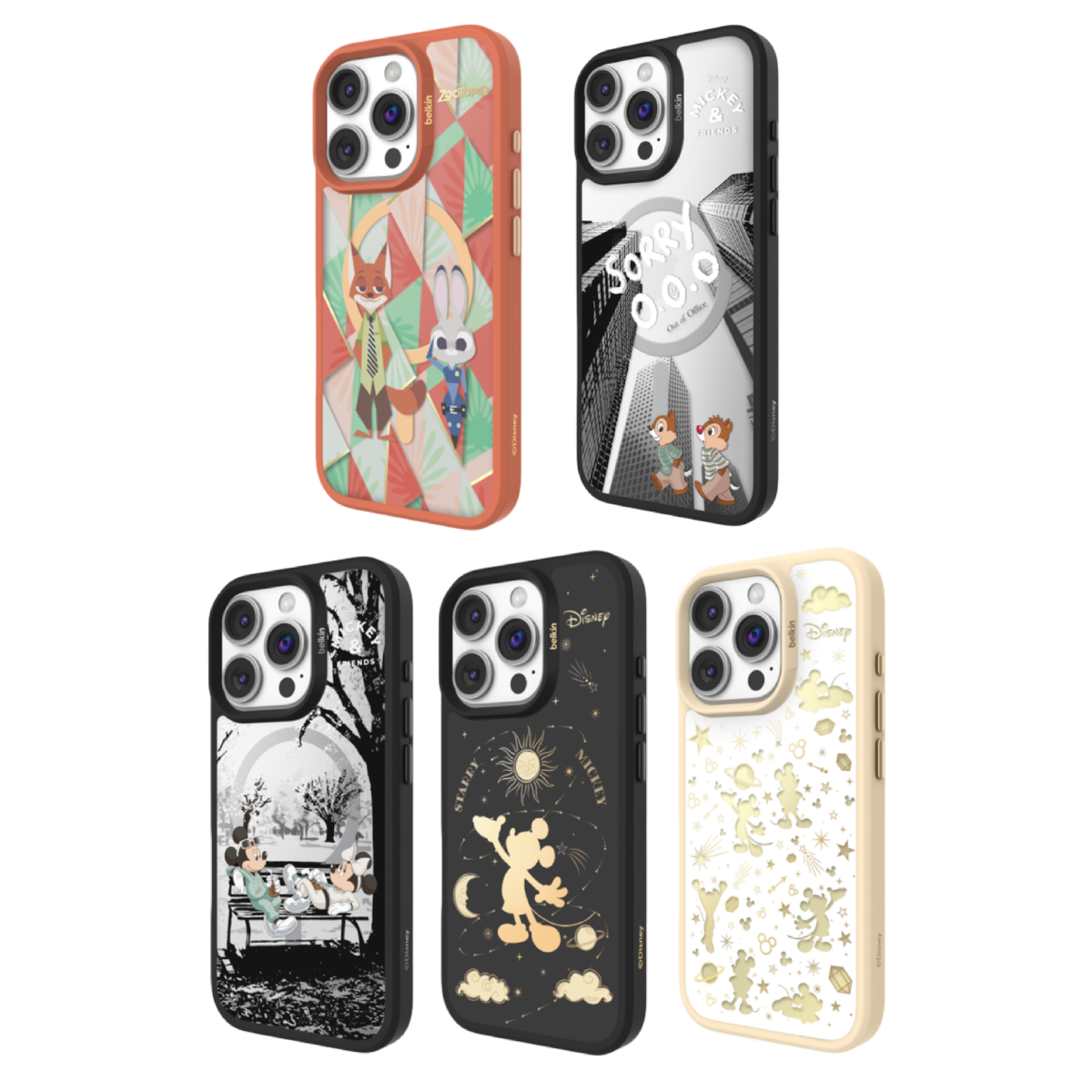 Belkin SheerForce™ Magnetic Phone Case (Disney Collection / Marvel Collection, iPhone 16 Pro)