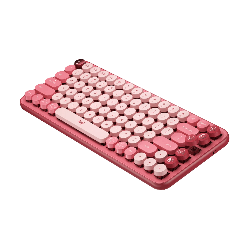 Logitech POP KEYS – Wireless Mechanical Keyboard With Customizable Emoji Keys