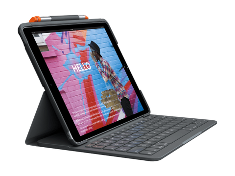 Logitech Slim Folio for iPad (7th, 8th and 9th gen) - 10.2"